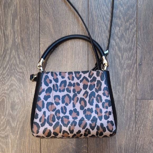 Kate Spade Leopard Print Crossbody Bag with Black Accents - Picture 3 of 5